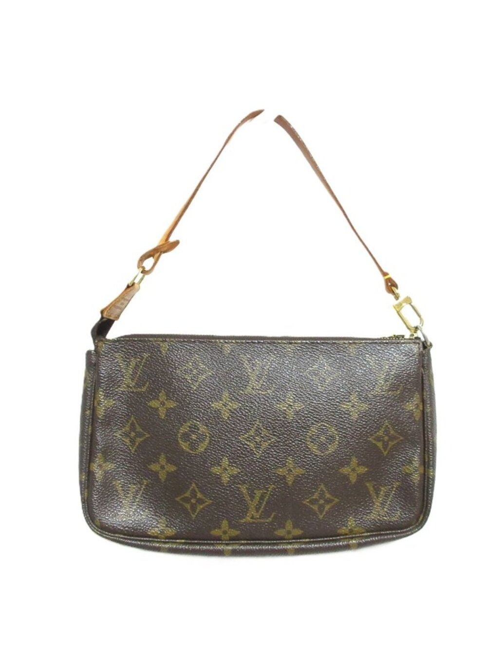 Louis Vuitton Monogram Pochette Pouch Brown - Picture 2 of 15